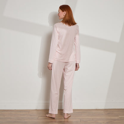 Organic Pima Cotton Long PJ Set