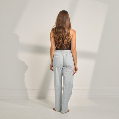 Unisex Organic Cotton Poplin Boyfriend Pant