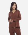 Organic Pima Cotton Long-Sleeve Polo Tee