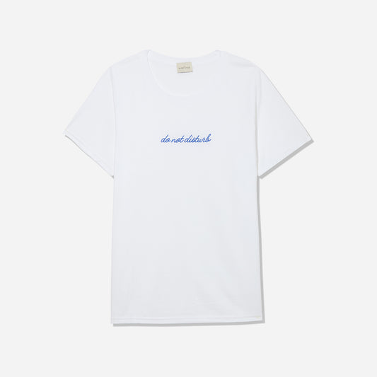 Embroidered Do Not Disturb Tee