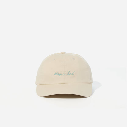 Embroidered Stay In Bed Hat