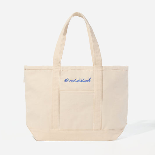 Embroidered Do Not Disturb Tote