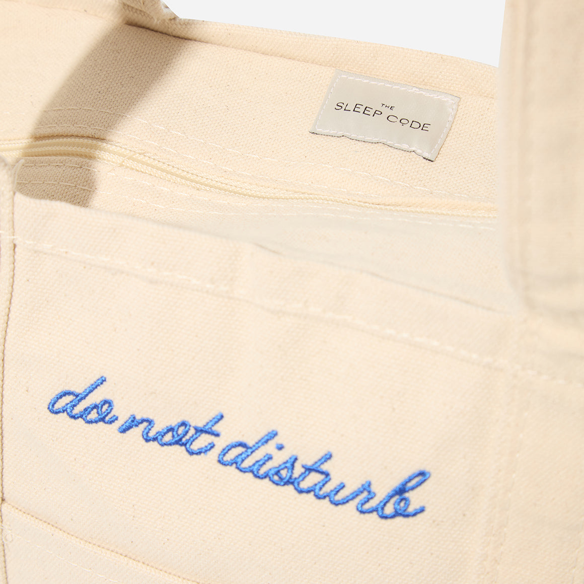 Embroidered Do Not Disturb Tote