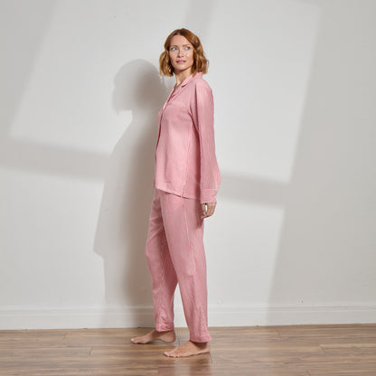 TENCEL™ Ticking Stripe Long PJ Set