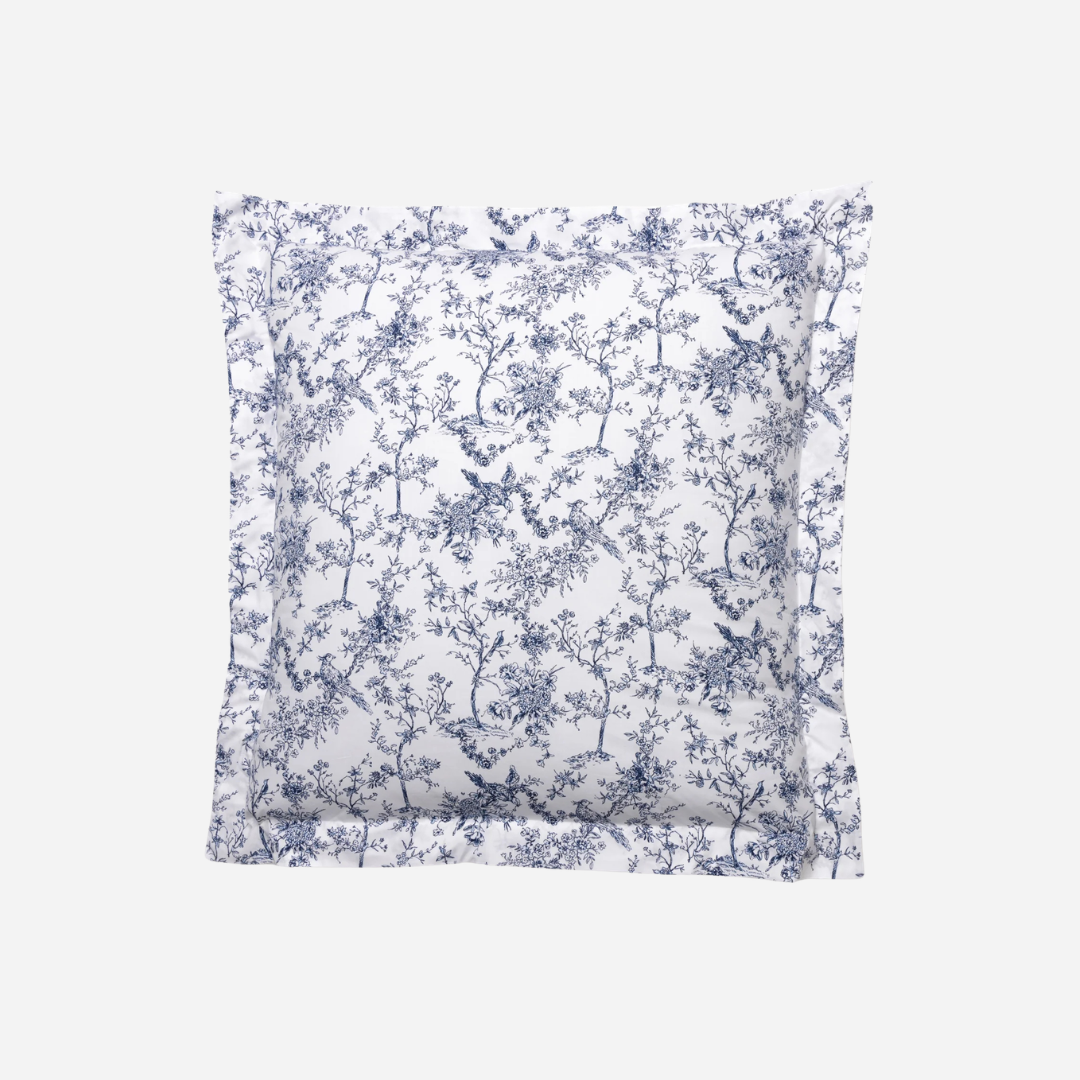Luxe Premium Percale Euro Sham in Timeless Toile