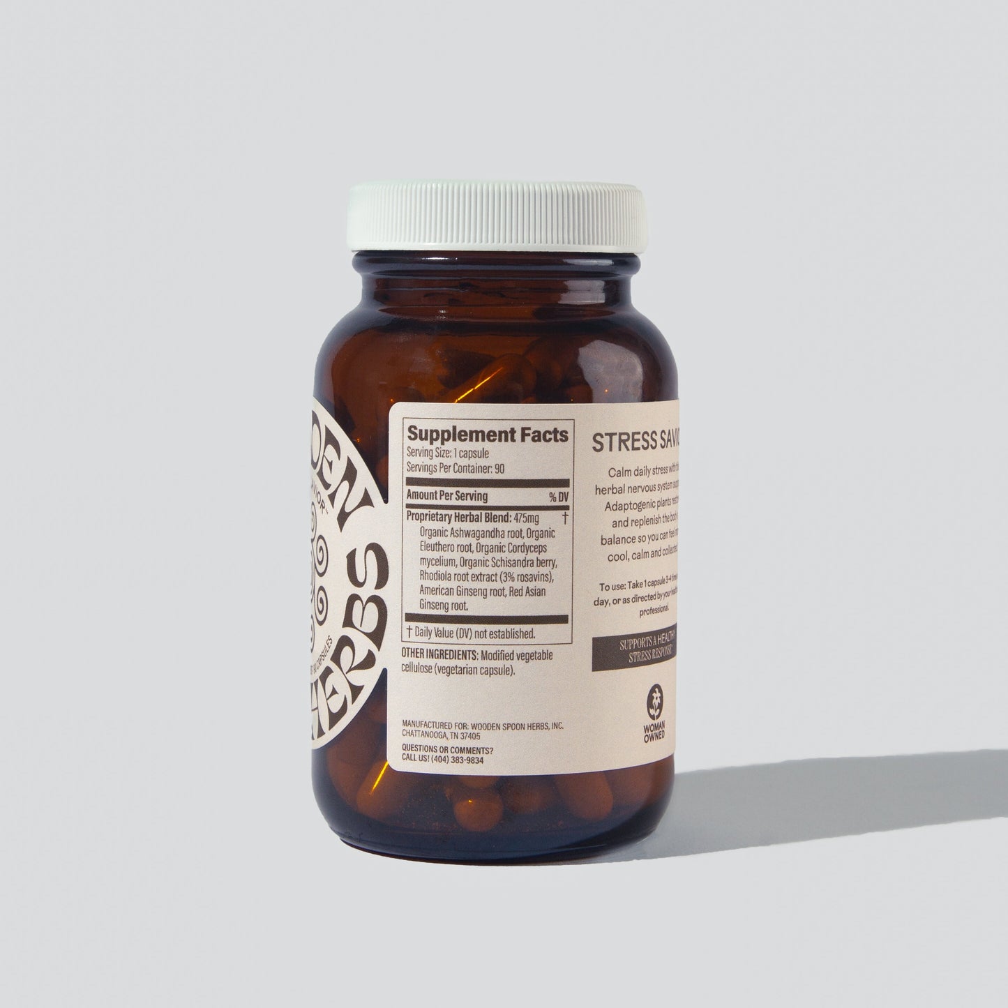 Stress Savior Supplement Capsules