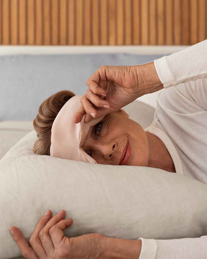 Weighted Silk Sleep Stone Mask