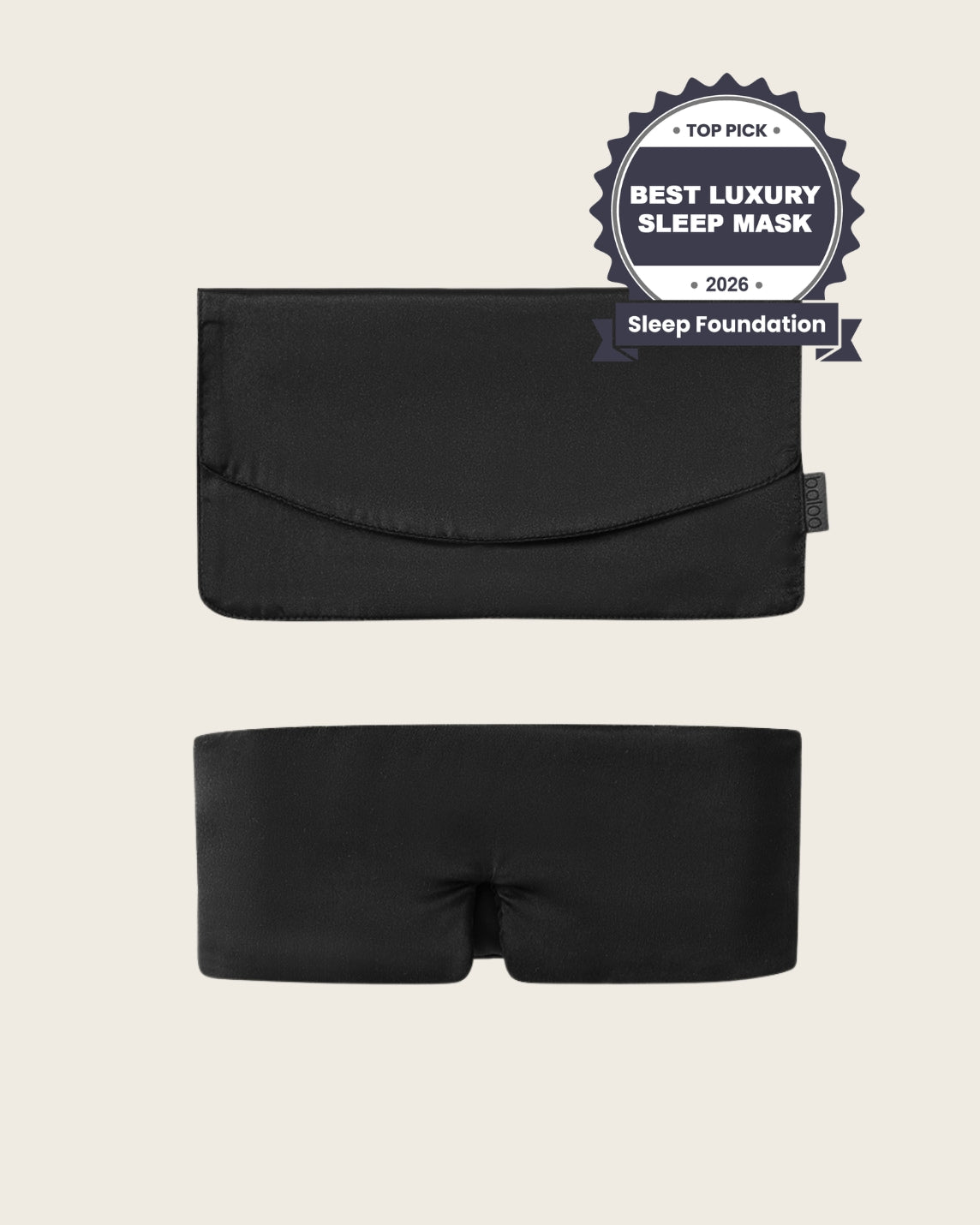 Weighted Silk Sleep Stone Mask