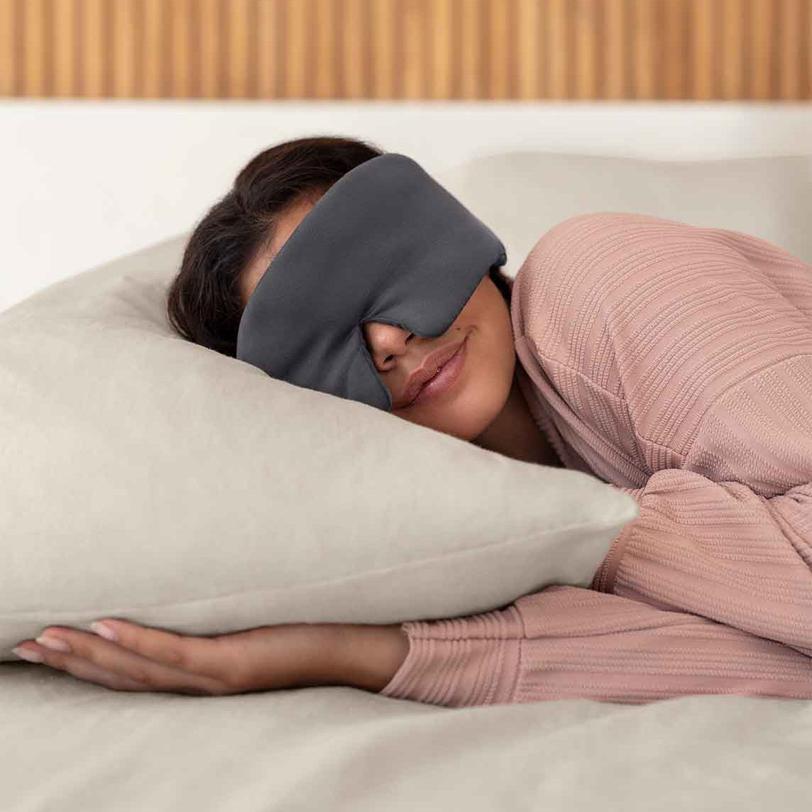 Weighted Silk Sleep Stone Mask