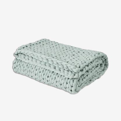 Cotton Knitted Weighted Blanket