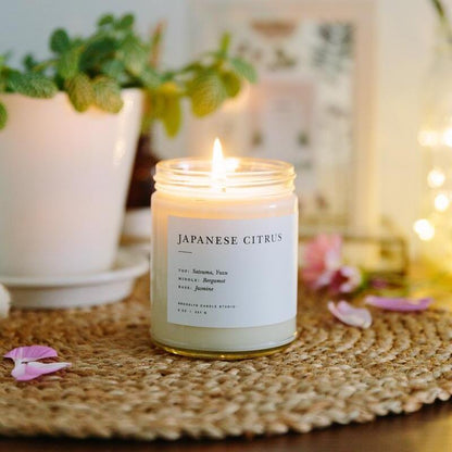 Japanese Citrus Minimalist Candle