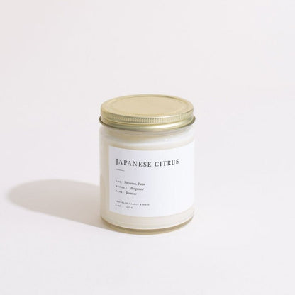 Japanese Citrus Minimalist Candle