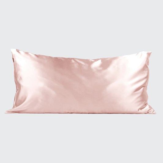 Satin King Pillowcase - Blush