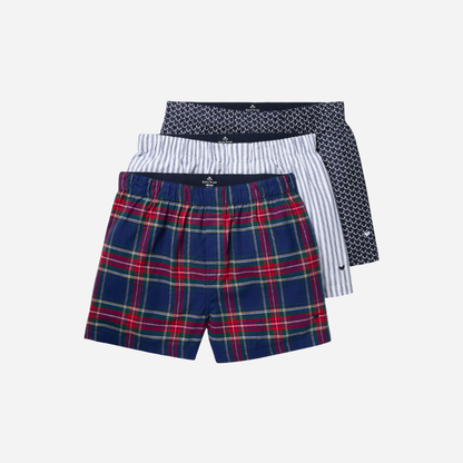 Men's Twill 3 Pack Boxers