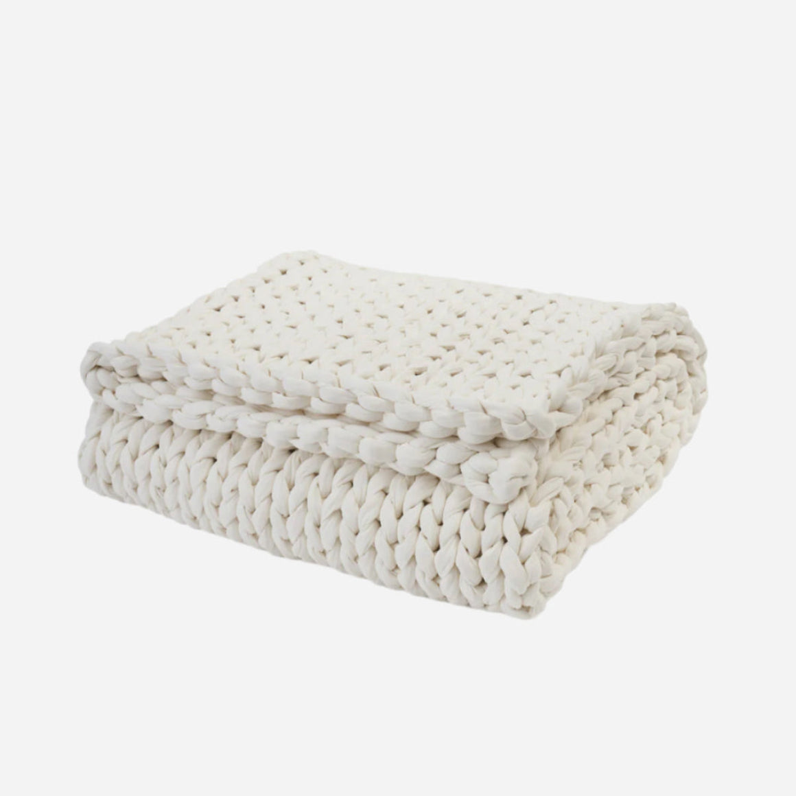 Cotton Knitted Weighted Blanket