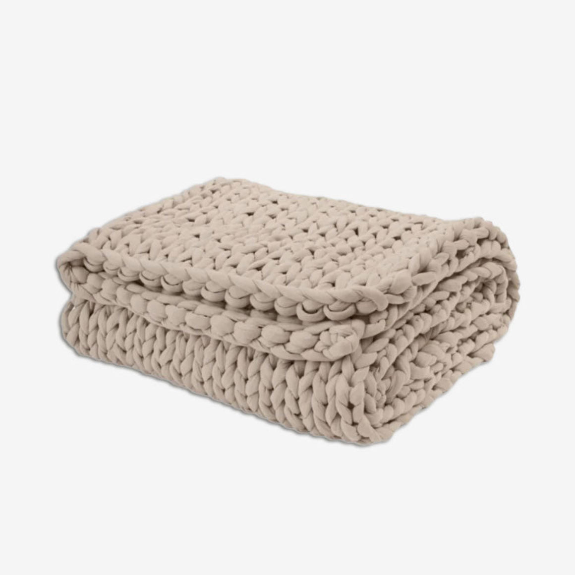 Cotton Knitted Weighted Blanket