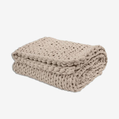 Cotton Knitted Weighted Blanket