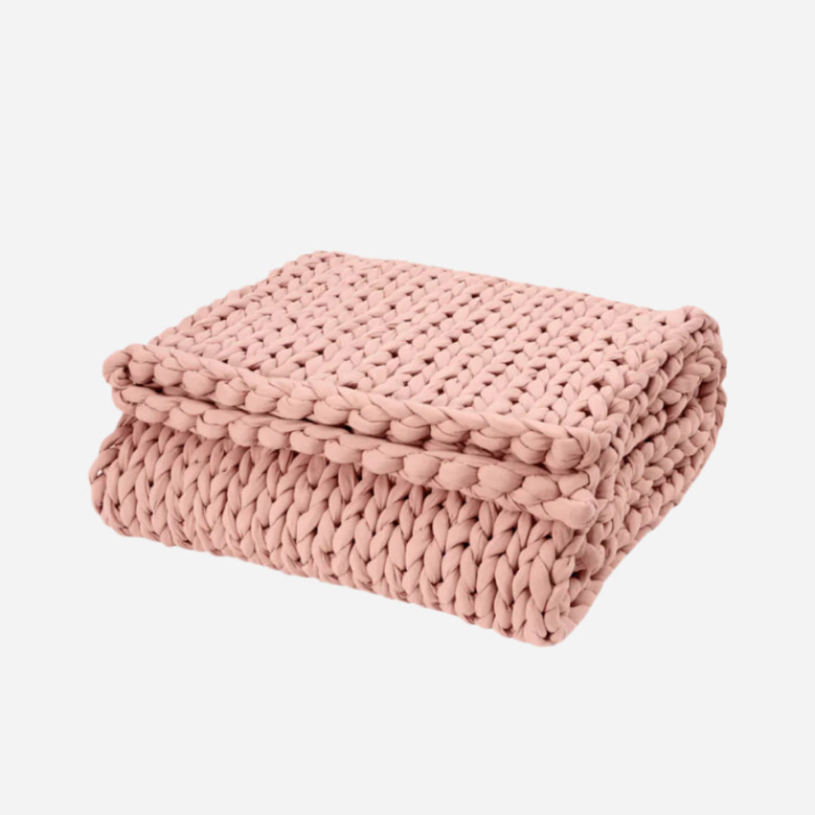 Cotton Knitted Weighted Blanket