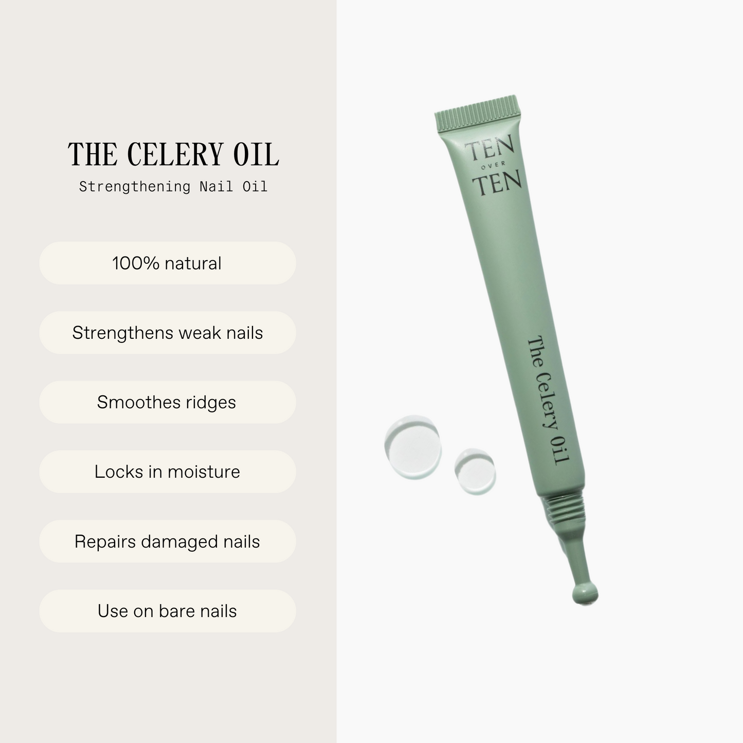 The Celery Strengthening Nail Oil