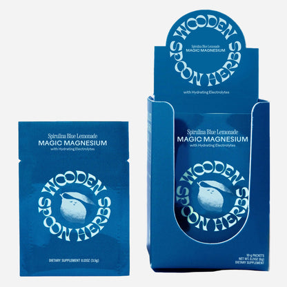 Magic Magnesium Blue Spirulina Lemonade Powder
