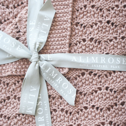 Organic Heritage Knit Baby Blanket