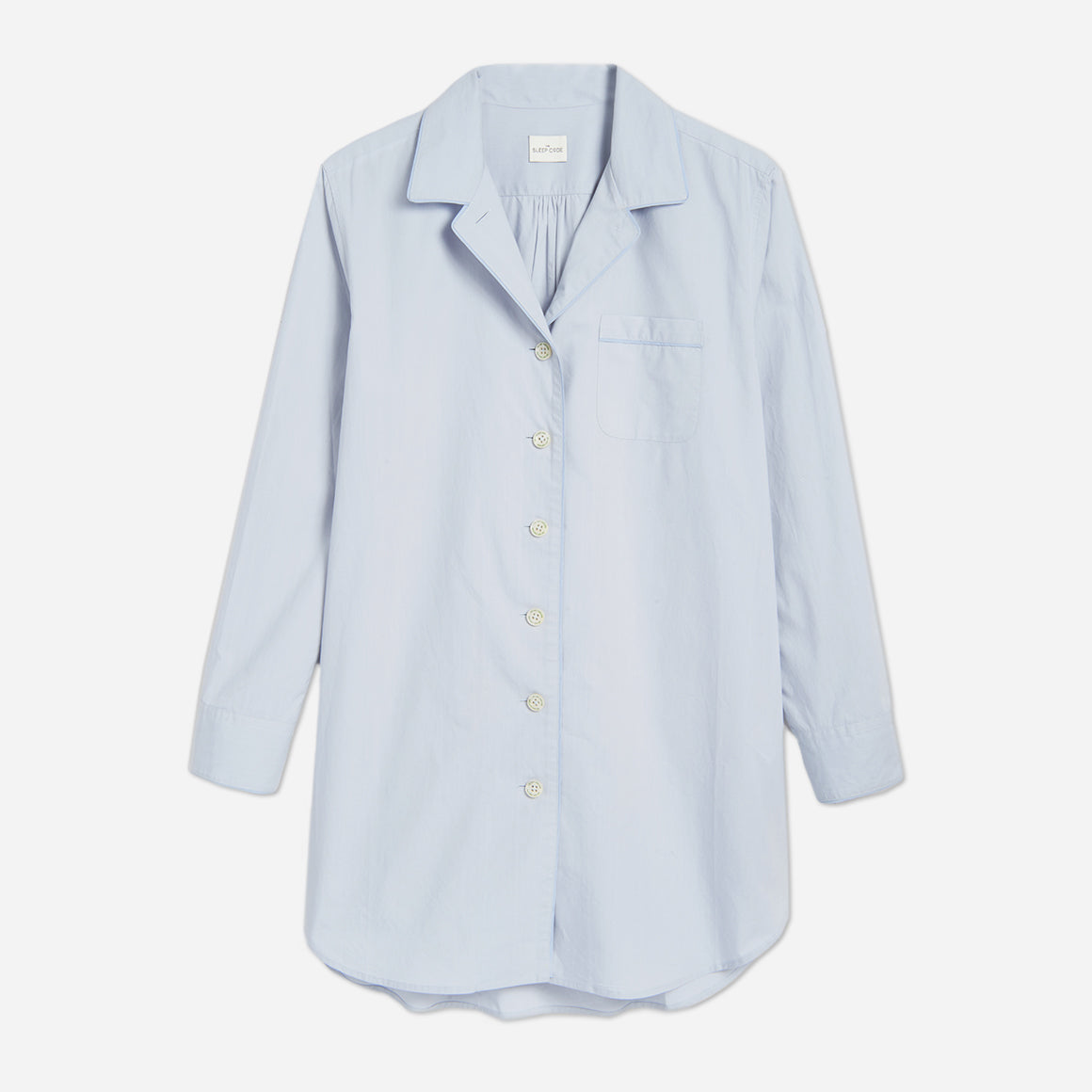 Cotton button down online nightshirt