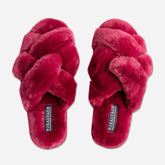 These luxurious slides offer a super plush feel that will make you feel like you're walking on clouds. The cozy faux fur surrounding your toes provides just enough space for them to breathe while keeping them snug and warm. Whether you're lounging at home or running errands, these slides are the perfect choice to keep your feet comfortable and stylish.