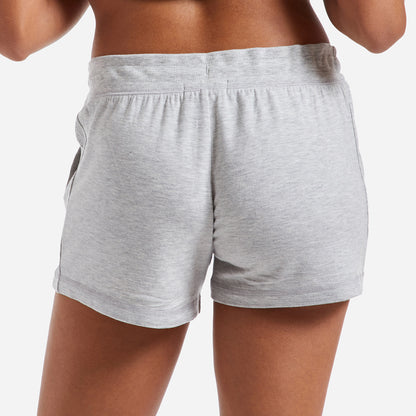 Crafted from a soft blended fabric with a touch of stretch, this lounge short offers a sumptuously soft and lightweight feel against your skin. The breathable fabric ensures optimal airflow, keeping you cool and comfortable throughout the night or during cozy mornings at home. This pj short has a cozy fit that features side seam pockets and a comfortable elastic waistband with drawstring for a personalized fit, allowing you to move freely and unrestricted.